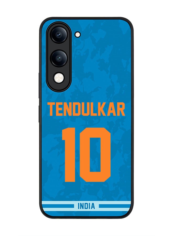 For vivo Y04 / Y29t 5G Case,Slim fit Camera Protection, Shockproof Thin Phone cover  - India Sachin Tendulkar, Jersey No 10